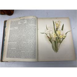 Jones, Thomas Rymer; Cassell's Book of Birds, London, Cassell, Petter & Galpin, volumes I & III, with coloured plates, Hamerton, Peter Gilbert; Landscape, London, Seeley & Co, two copies and The Garden An Illustrated Weekly Journal of Horticulture in all its Branches, London, with coloured plates  