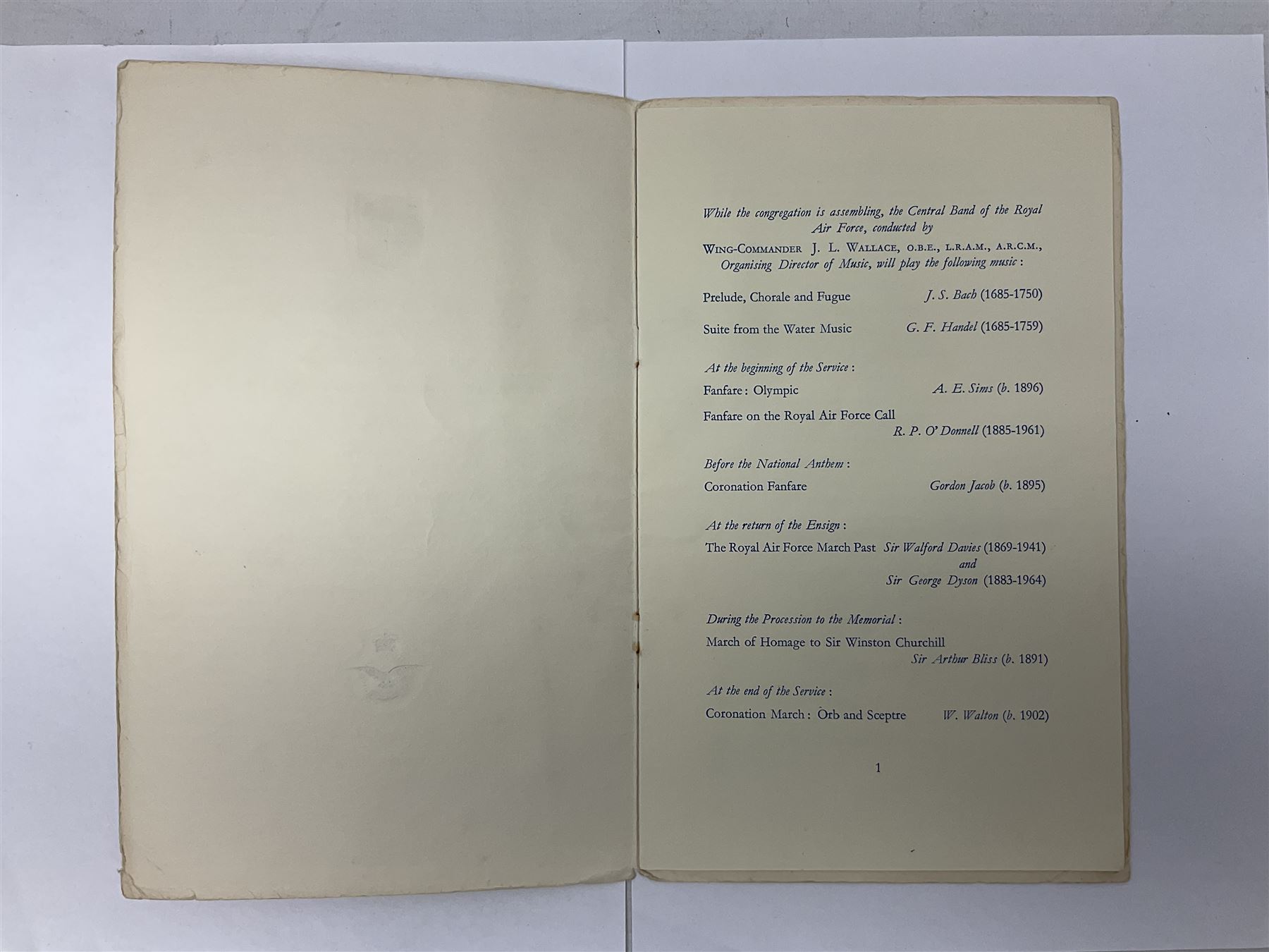 CHURCHILL WINSTON S.: (1874-1965) British Prime Minister 1940-45, 1951-55. Nobel Prize winner for Literature, 1953; post-WW2 T.L.S., to Miss Maclellan from Elizabeth Gilliatt Private Secretary thanking her on behalf of Churchill 