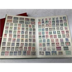 World stamps, including Iran, South Africa, Malta, USA, Canada, Mauritius, Aden, Spain, Seychelles etc, housed in five stockbooks