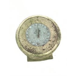 Composite stone sun dial