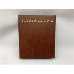 Queen Elizabeth II mint decimal stamps, mostly in presentation packs, face value of usable postage approximately 150 GBP