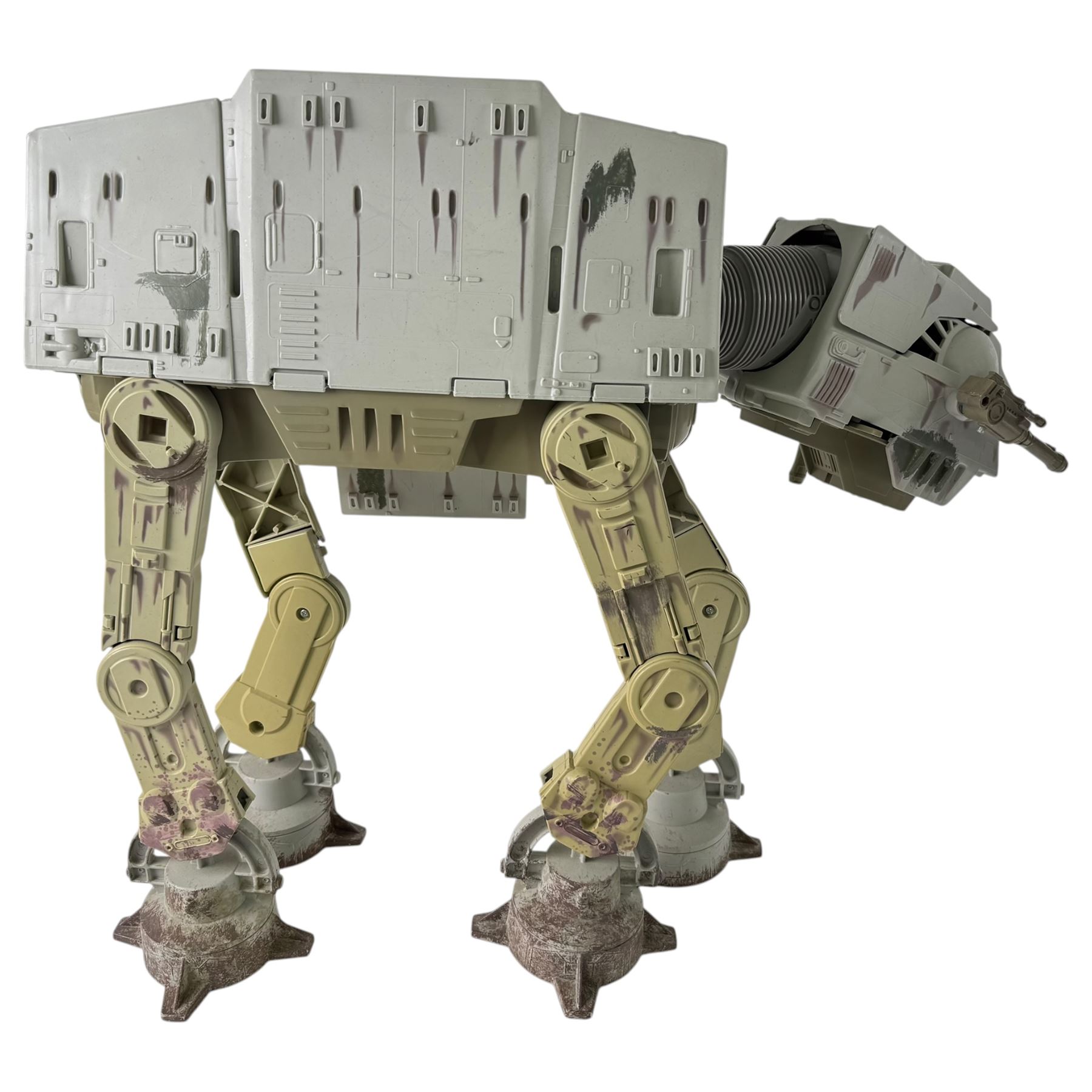 Two Star Wars AT-AT walkers