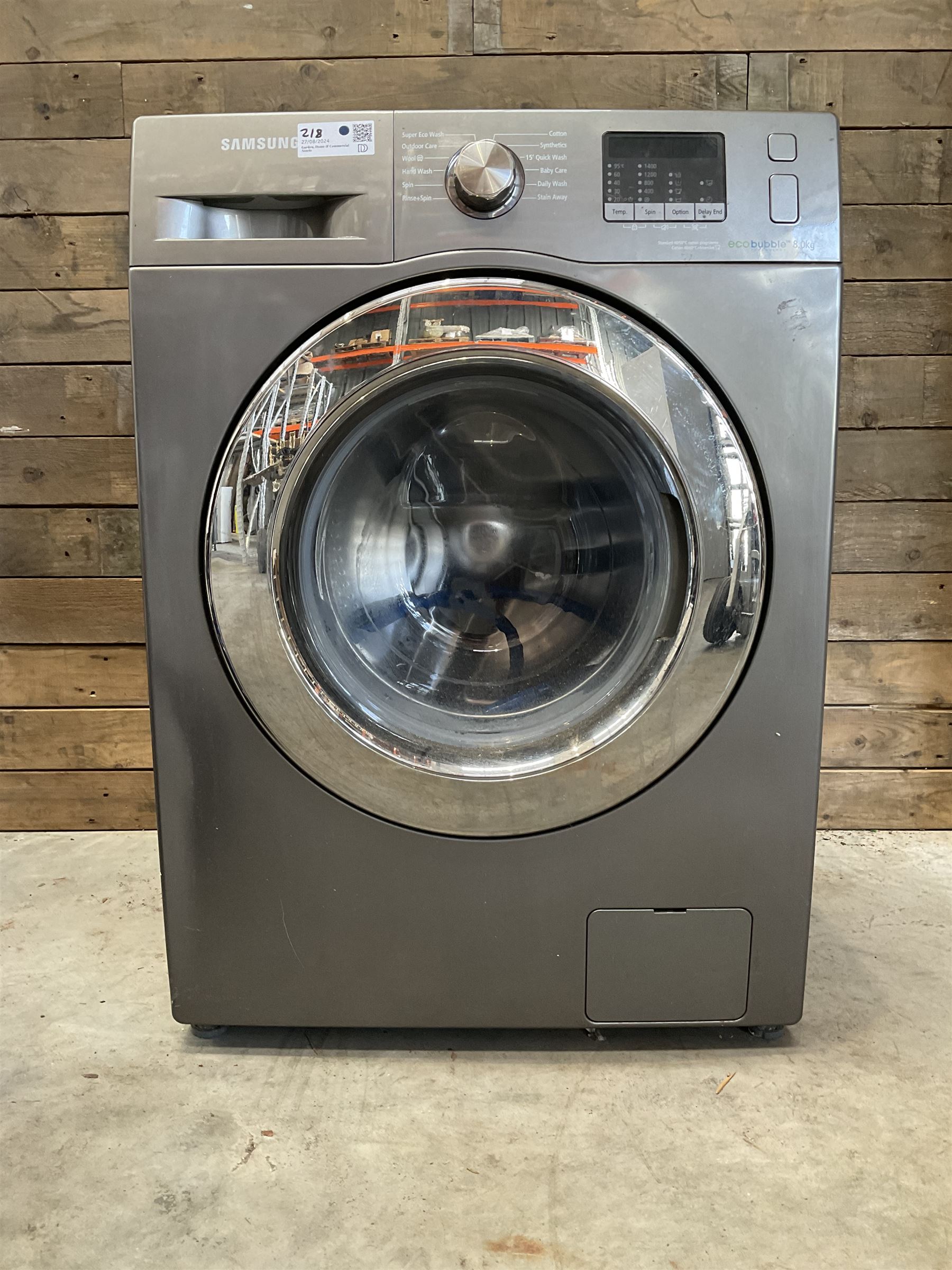Samsung Ecobubble WF80F5E2W4X 8kg washing machine