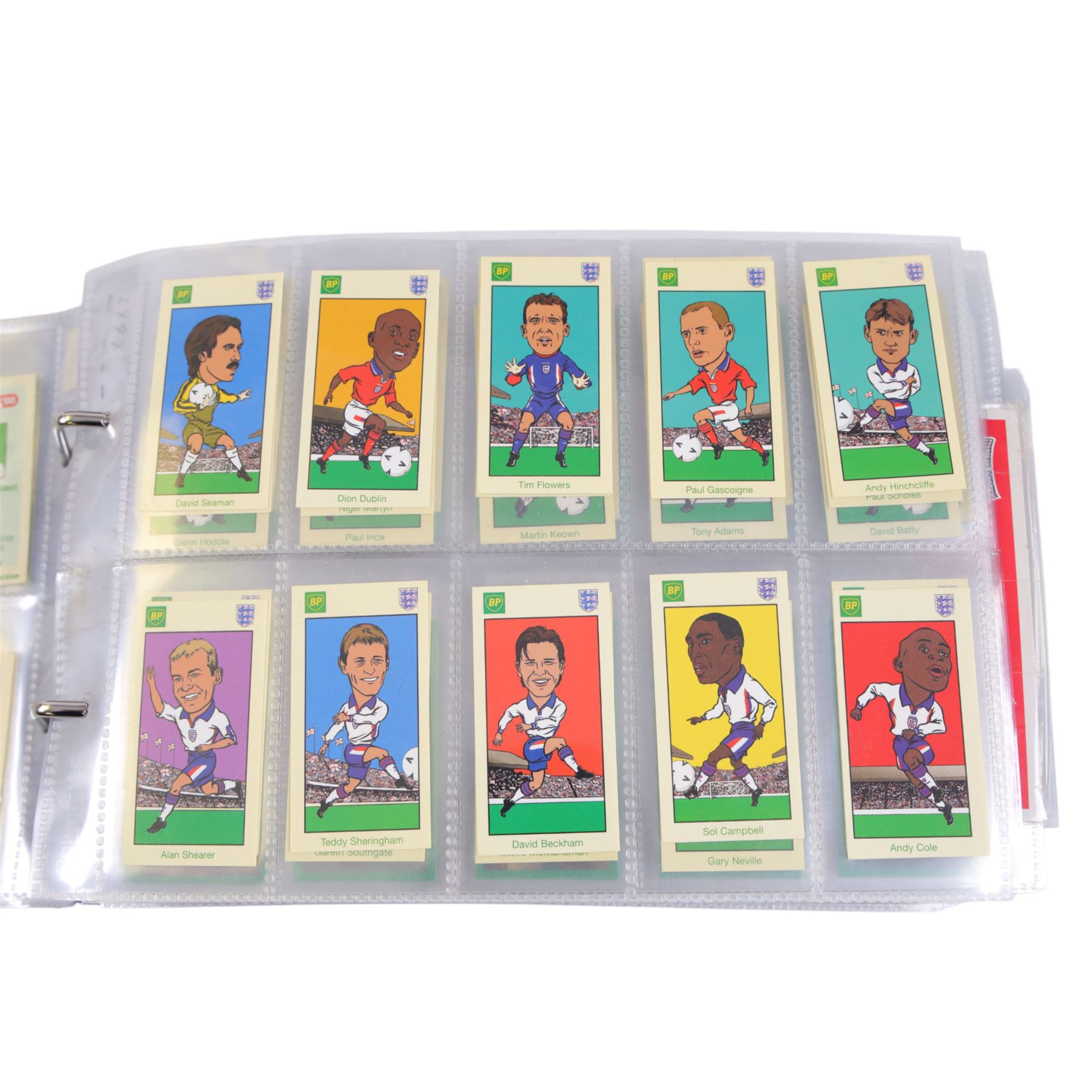 Collection of 1970s and later Football related trading and cigarette cards, including large quantity of 1970s Sun Soccercards, complete set of twenty-four Golden Wonder Football All Stars cards, Fax-Pax Football Greats, complete set of 1988, etc, housed in four albums