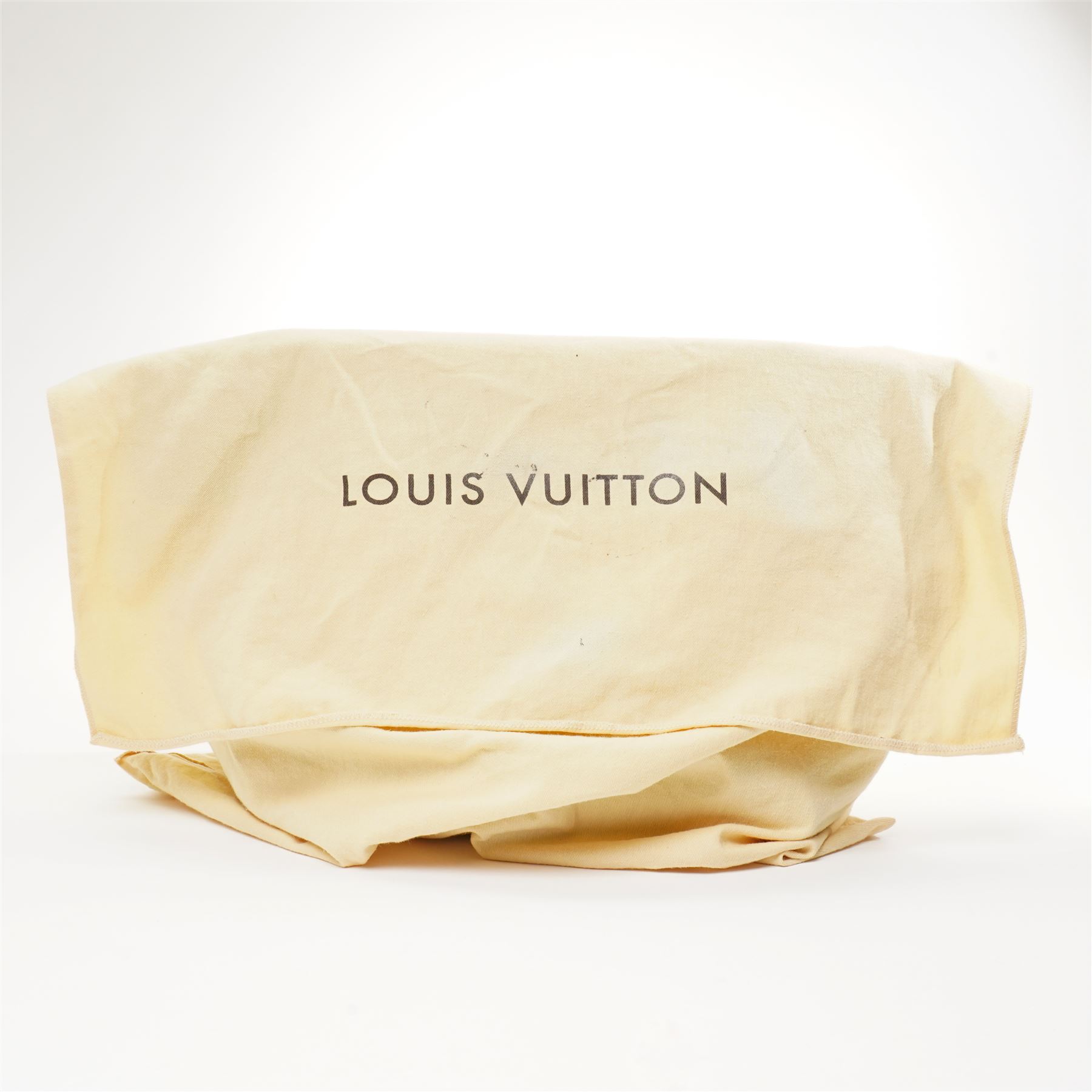 Louis Vuitton - ‘Estrela’ MM NM Tote Bag, circa 2015, in signature monogram coated canvas with natural Vachetta leather trim, with twin top handles and detachable shoulder or crossbody strap over expandable sides, the interior in burgundy suede with pocket divisions, base width 32cm, with original dust bag