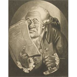 After Robert Dighton (British 1752–1814): 'I Vont Take a Farden Less', 'A Lame Duck', 'A Sour Dog', 'What a Glorious Speech!', and 'Devilish Cold', set of five late 18th/early 19th century satirical mezzotint engravings, published by Bowles and Carver, c.1796–1801, max 24cm x 15cm (5) (unframed)