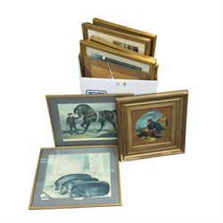 English Naive School (19th century): Fisherman Smoking Pipe on Seashore, oil unsigned, wit...