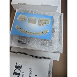 Eight boxed Wade Train Sets, including Autumn Train Gold, Winter Train Gold, Xmas Train 2002, Summer Train etc