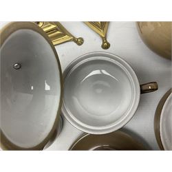 Denby tea wares, to include teapot, milk jug, covered sucrier, six cups etc, together with other collectables   