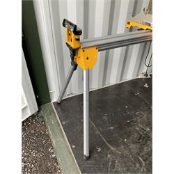 DeWalt DW717XPS, chop saw with table and extenders cut depth max 89cm - THIS LOT IS TO BE COLLECTED BY APPOINTMENT FROM DUGGLEBY STORAGE, GREAT HILL, EASTFIELD, SCARBOROUGH, YO11 3TX