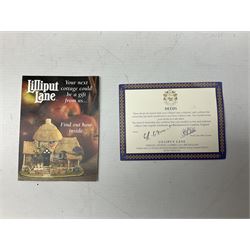 Large Lilliput Lane 'Bowbeams', in boxed with deeds