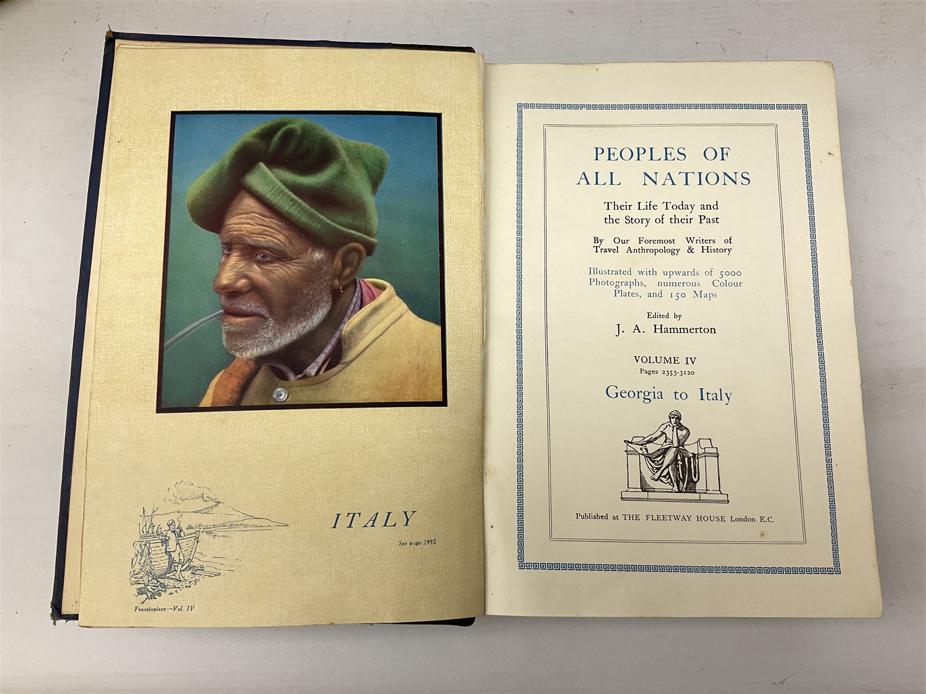 Hammerton, J.A; People of all Nations, Hodder, Edwin; Cities of the World, in three volumes, Walford, Edward; Old and New London Illustrated, A Narrative of Its History, It's People, and It's Places, in six volumes, The Descriptive Album of London