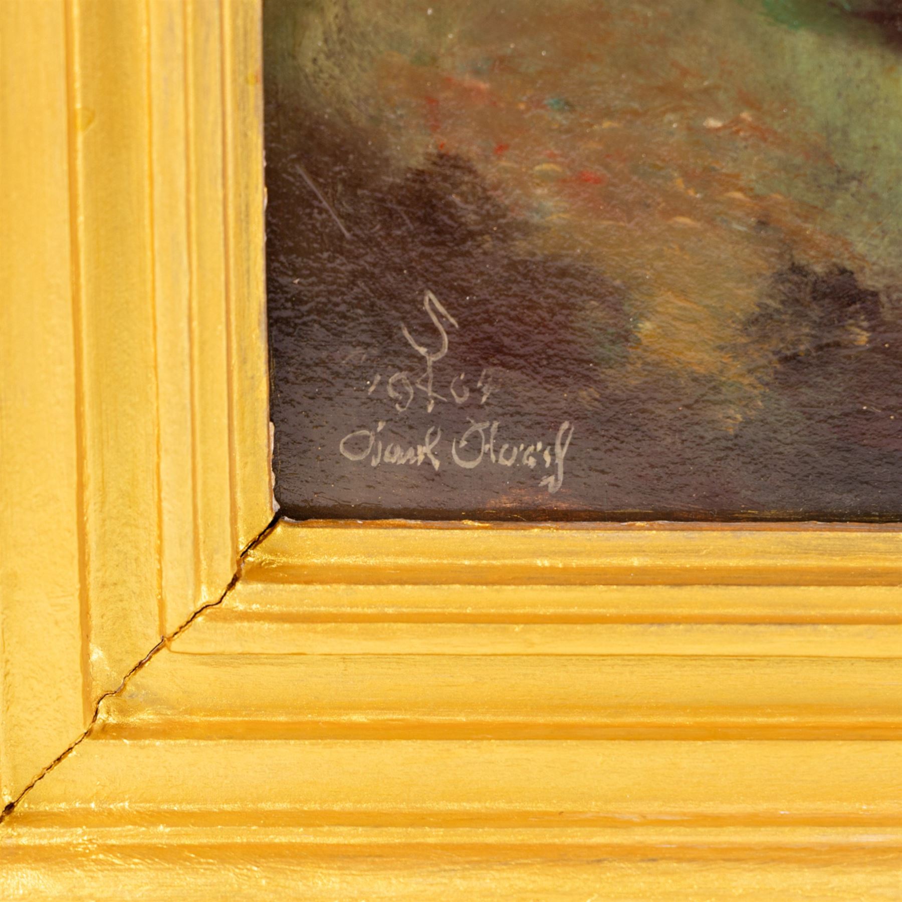 Karl Storch (German 1899-1991): Don Quixote on Horseback, oil on board signed and dated 1964, 62cm x 50cm 