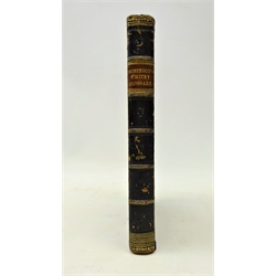  'Original Glossaries, Words used in the Neighbourhood of Whitby' ' by F.K Robinson of Whitby, pub. for The English Tract Society, London 1876, half calf with marbled boards, signed by the Author, 1vol. Provenance: Property of a Private Whitby Collector.   