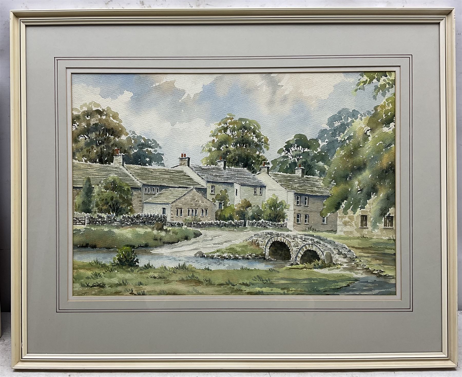 Anita Hall (British 20th Century): West Yorkshire Scenery, pair watercolours signed max 33cm x 49cm (2)