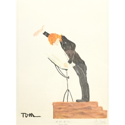 Tommy Steele (British 1936-): 'My Life, My Song', colour print signed in pencil with Fine Art Trade Guild blindstamp 41cm x 30cm