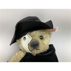 Steiff - limited edition musical teddy bear 'Phantom of the Opera', No.1212/2000 EAN 037184; H30cm; boxed with certificate and instruction book