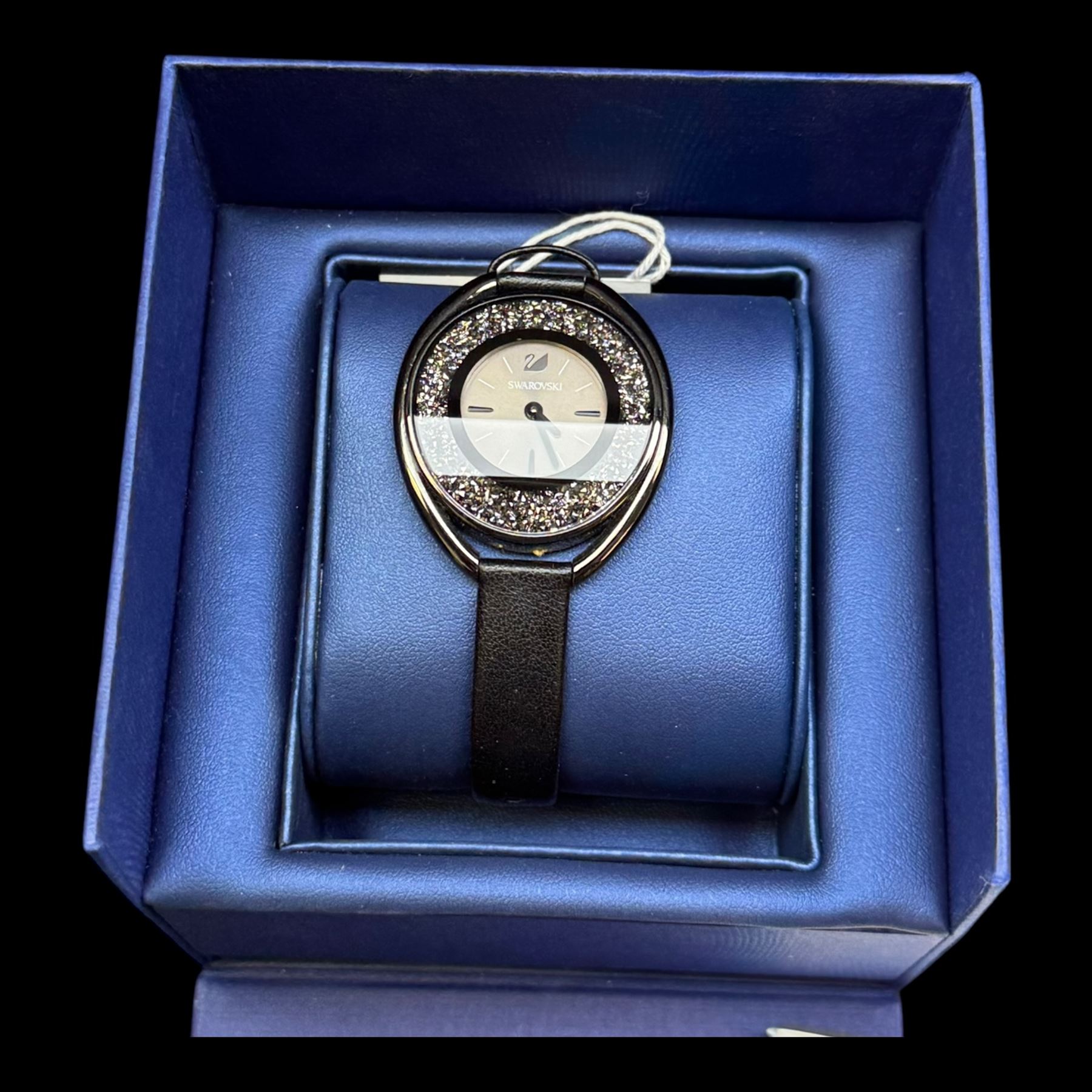 Swarovski wristwatch, boxed, beaded necklaces, earrings, etc 