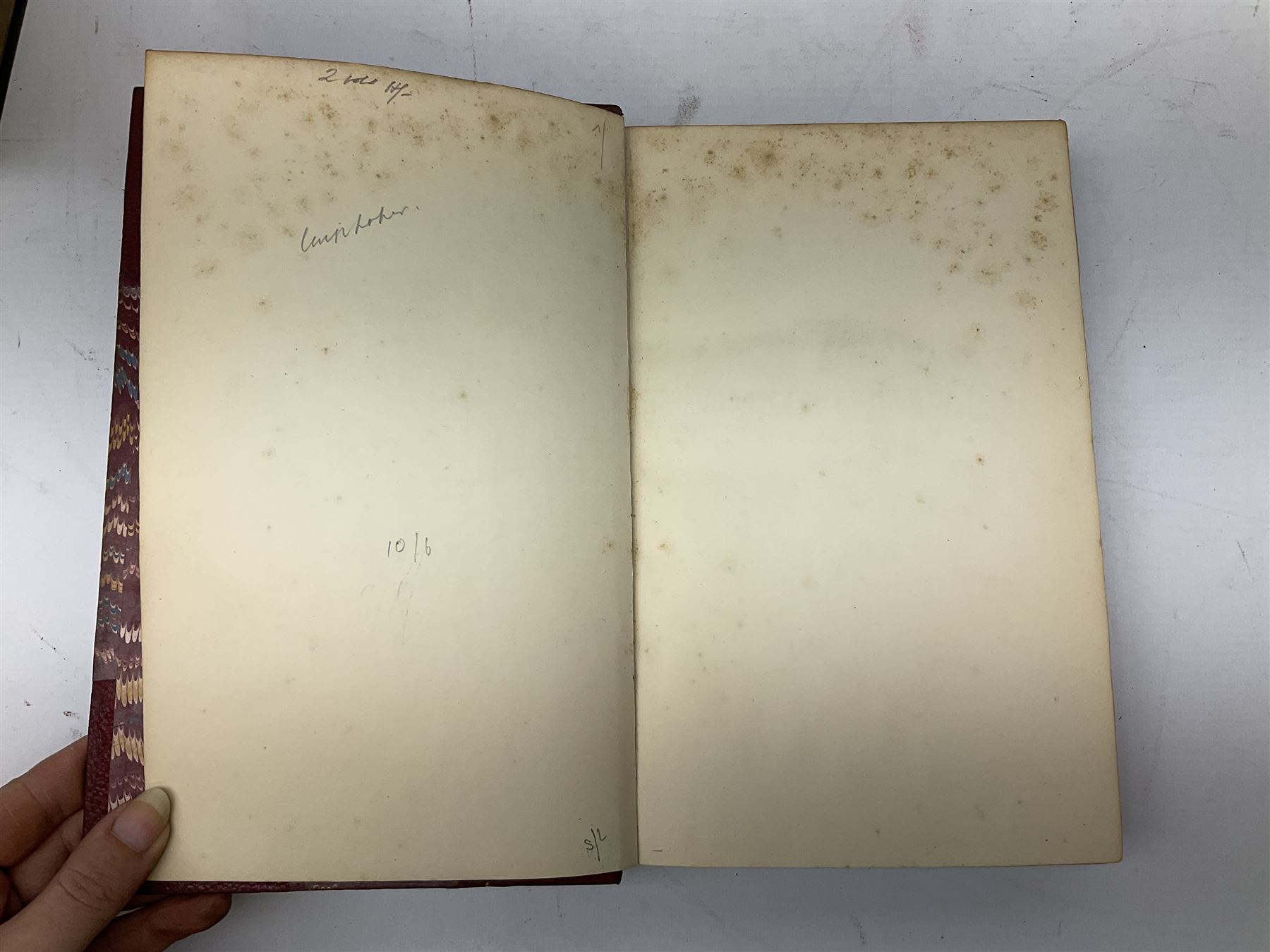 Histoire De Saint Bernard Et De Son Siecle par Le R.P. Marie-Theodore Ratisbonne. 1864 Paris. Two volumes; Nouveau Commentaire Litteral, Critique Et Theologique. 1854 Paris. Nine volumes; and Oeuvres De M. Audin. 1845/7 Paris. Eight volumes. All with leather bindings (19)