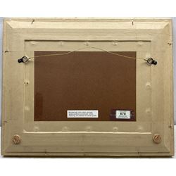 Frank Henry Mason (Staithes Group 1875-1965): 'An Inshore Passage', watercolour and gouache signed 24cm x 34cm 
Provenance: private collection; Tennants Auctioneers 23rd November 2006, sold together with a copy of the sale catalogue