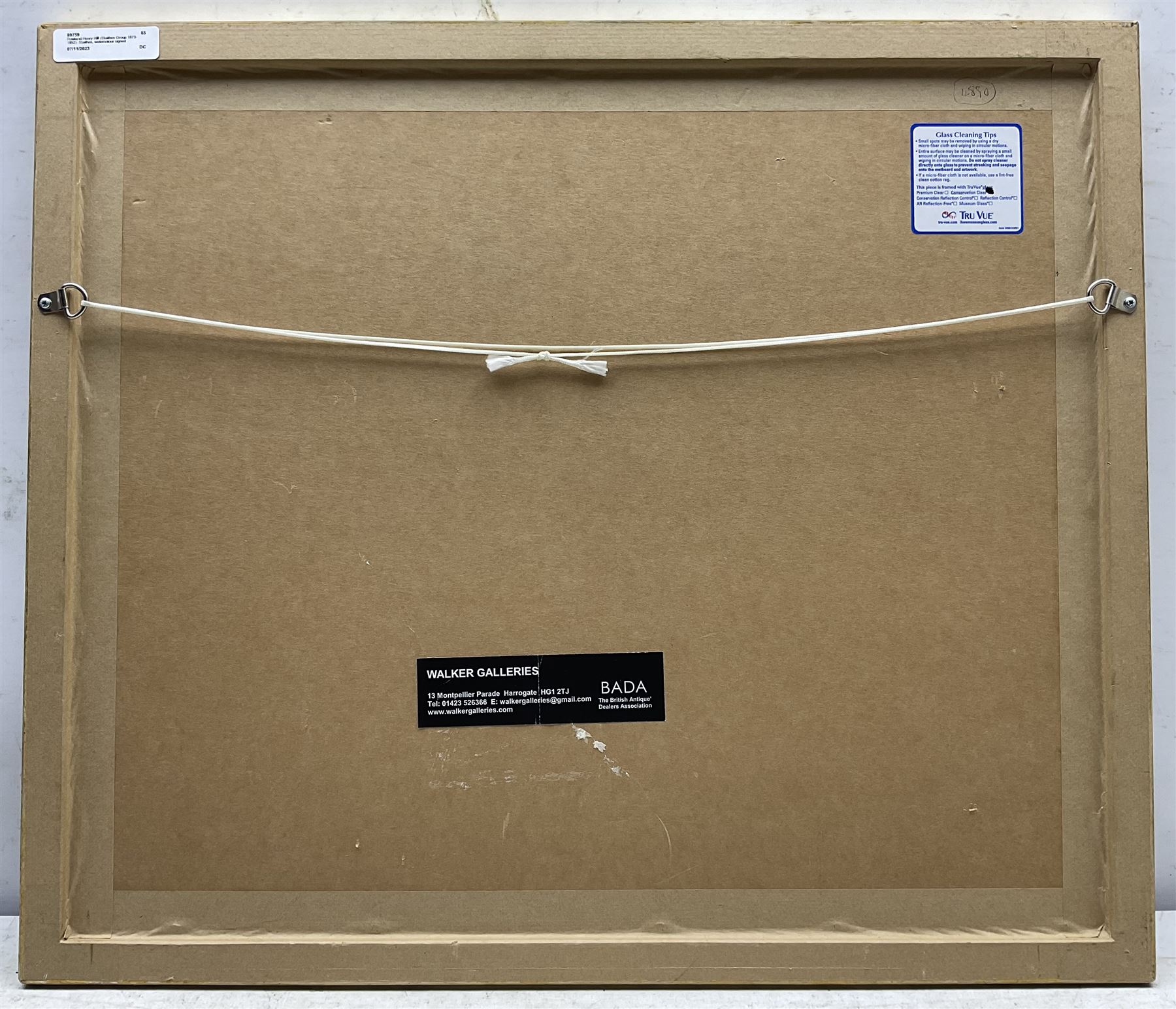 Rowland Henry Hill (Staithes Group 1873-1952): Cowbar Nab from Seaton Garth - Staithes, watercolour signed 24.5cm x 34cm 
Provenance: with T B & R Jordan Fine Art Specialists, Stockton on Tees; with Walker Galleries, Harrogate, label verso