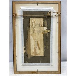 Edward Reginald Frampton (British 1870-1923): ‘The Mill’, watercolour signed and dated 1900, titled verso 27cm x 14cm