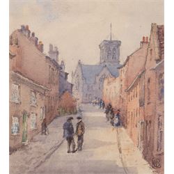 George Farquhar Pennington (British 1872-1961); collection of ten watercolours and ink sketches, variously signed and dated, largest 37cm x 26cm (10)