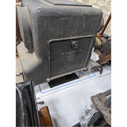 Thornton-Pickard Artist Enlarger, Thornton Pickard Imperial Enlarger, The Newton Epidiascope, Ensign Super Sixteen projector, wooden frame, etc