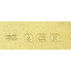 Edwardian silver cigarette case, of rounded rectangular form with engraved scrolling foliate decoration and central panel with monogram, hallmarked S Blanckensee & Son Ltd, Birmingham 1907, H8.5cm W9cm, approximate weight 3.22 ozt (100.3 grams)