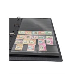 Mostly King George VI and Queen Elizabeth II Commonwealth or Empire stamps, including QEII British Solomon Islands, Pitcairn Islands, Seychelles, Sierra Leone, Mauritius, Guernsey etc, KGVI Turks and Caicos Islands, Falkland Islands Dependencies etc, mixture of mint and used values with some higher values