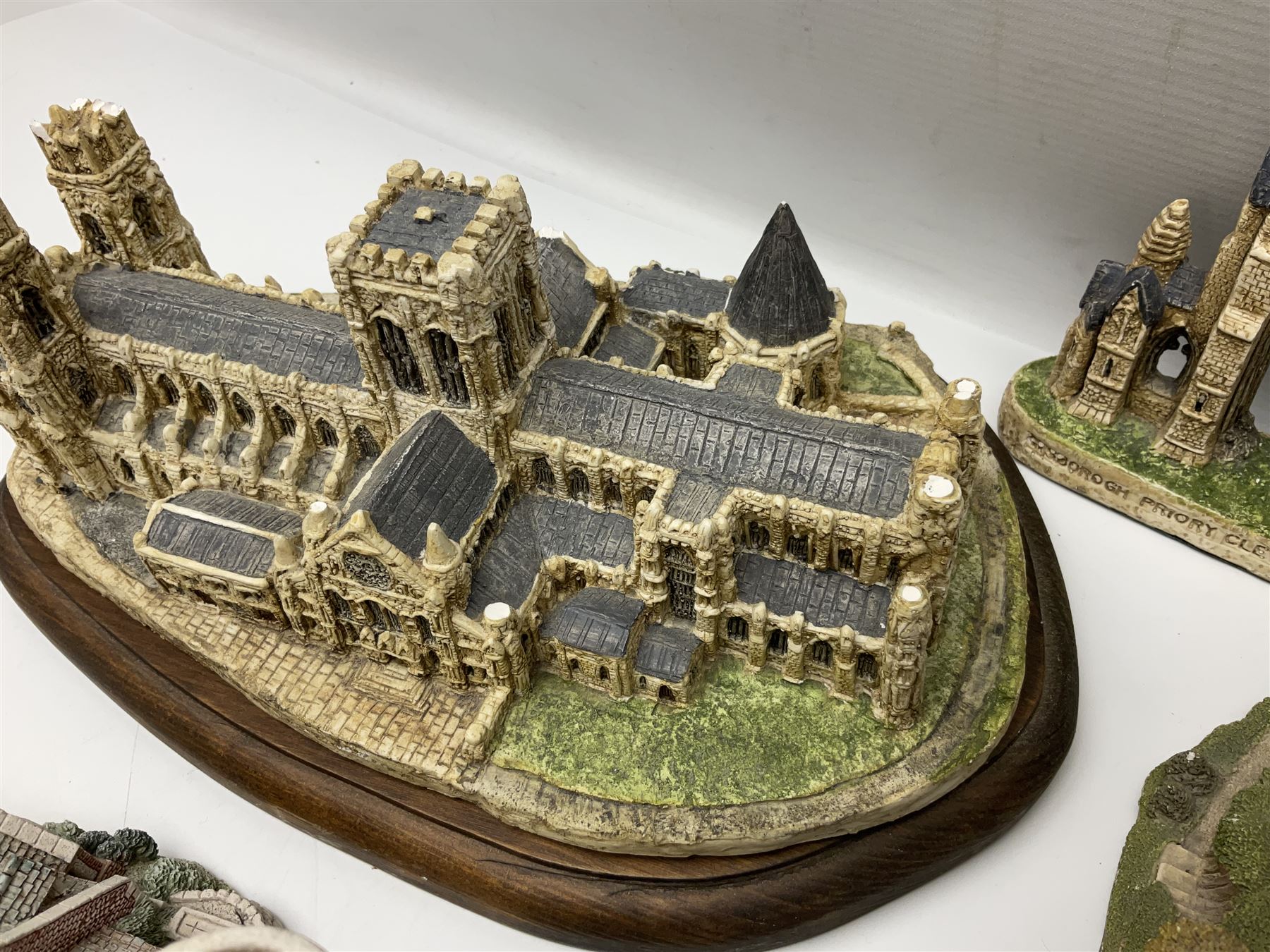 Sixteen Lilliput Lanes,to include, York Minster, St Patrick's Church, Convent in the Wood, St Stephens Church etc, tallest H16cm 