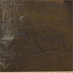 James B Russell (Scottish 1867-1956): Still Life of 'A Good Basket of Spey Trout' and 'Hare Pheasant and Snipe', pair oils on canvas signed, the latter dated 1923, titled verso 39cm x 59cm (2)
Notes: James B Russell was the son of the artist John Bucknell Russell (Scottish 1820-1893), both painted under the signature J.B. Russell, with similar styles and subject matters; as a result the two are often confused. 