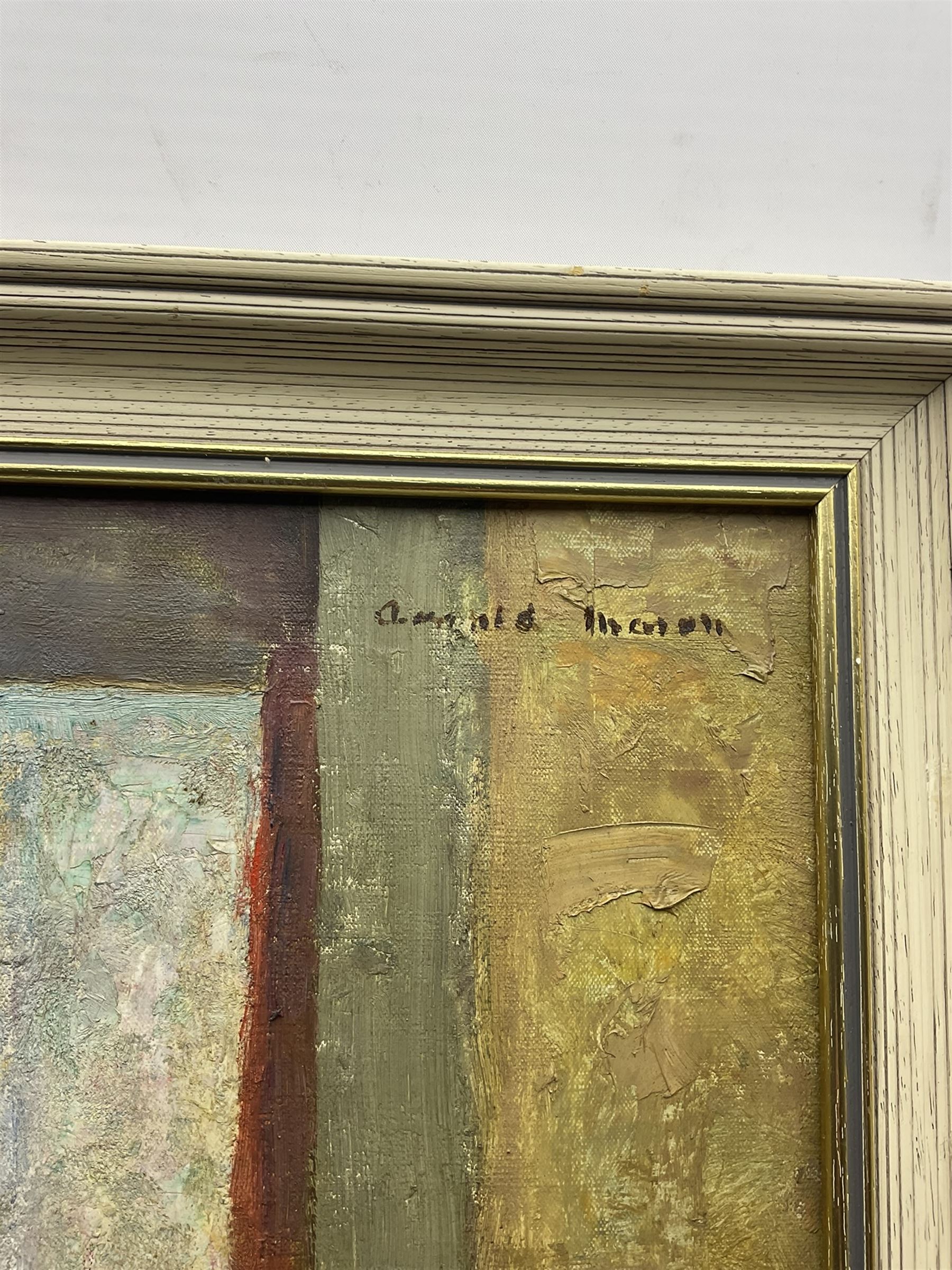 Arnold Henry Mason RA (British 1885-1963): 'The Optimist' - Portrait of H A Thompson, oil on canvas signed 90cm x 70cm
Provenance: exh. Royal Academy 1945, No.466. H A Thompson was Chairman of the London Civil Defence Welfare and a member of the London Toy Committee for Homeless Children. This was one of seven portraits Mason exhibited in the same 1945 exhibition 