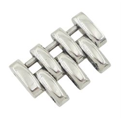 Jaeger-LeCoultre Reverso Duoface Night & Day gentleman's stainless steel manual wind wristwatch, Ref. 270.8.54, silvered dial with Arabic numerals with subsidiary seconds dial, reversing to a second black engine turned dial, Arabic and dagger numerals, subsidiary day/night dial, on Jaeger-LeCoultre stainless steel bracelet, boxed with service papers dated 2019 and 2020 and additional links