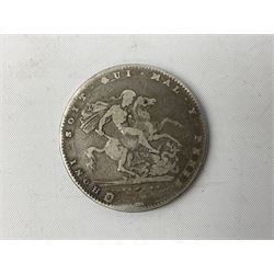 King George III 1820 crown coin
