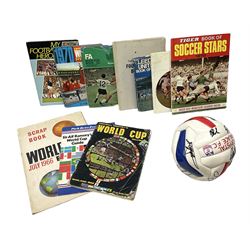 Crystal Palace signed leather football, 