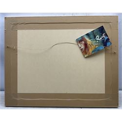 Rolf Harris (Australian 1930-): 'Mending the Nets' 'Mont Sainte Victoire - Homage to Cezanne' and 'Christmas Eve in the Snow', three limited edition giclee prints signed and numbered 53/295, 206/295 and 145/196, max 44cm x 60cm (3)