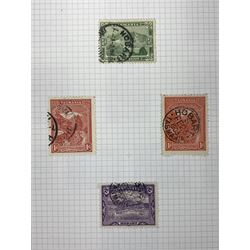 Van Diemen's Land (Tasmania) Queen Victoria and later stamps, including 1853-4 one penny and four penny stamps, 1855 two pence and four pence, 1856 one penny, 1857 various values, 1864-80 various perf issues etc, housed on pages