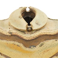 Jim Robison (British 1939-): Large Floor standing studio pottery vessel, H102cm