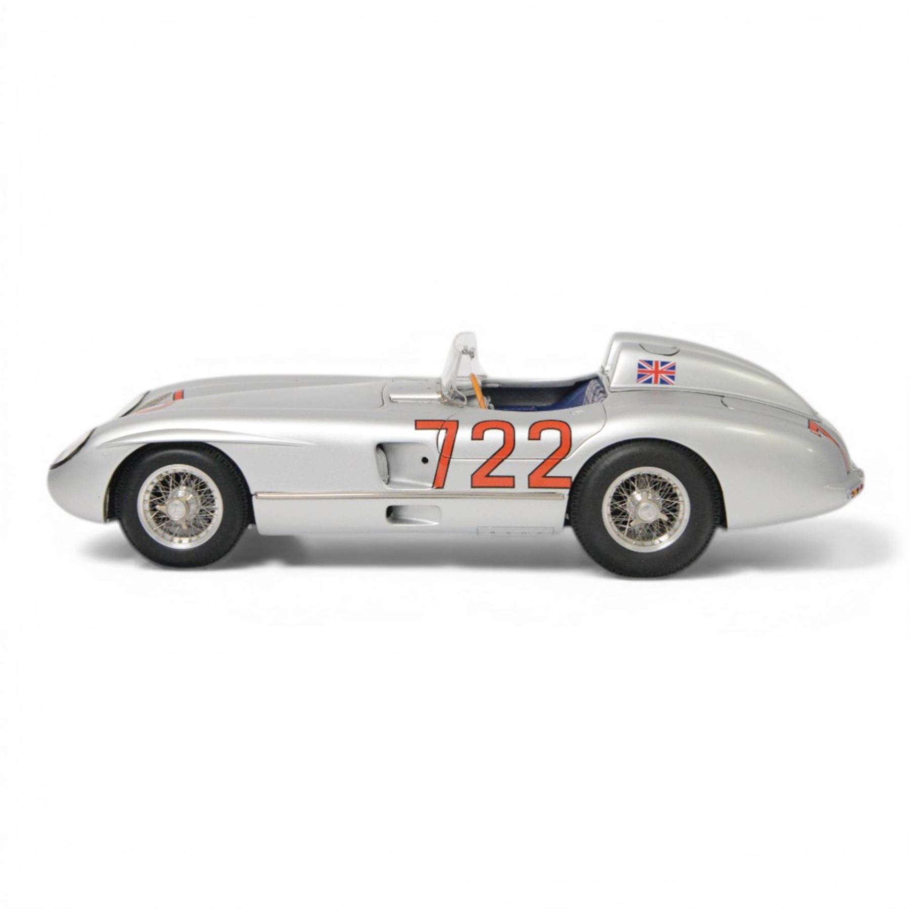 セールCMC Mercedes-Benz 300 SLR (W196S) CMC Mercedes-Benz 300 SLR W196S Mille Miglia Sieger 1955 racing no