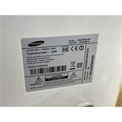 Samsung UE22H5610AK smart HD television with remote - white finish