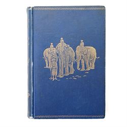  Kipling, Rudyard -  The Jungle Book, 1895, reprint from 1894 1st edition, and The Second Jungle Book 1895 Macmillan & Co both in blue and gilt boards
