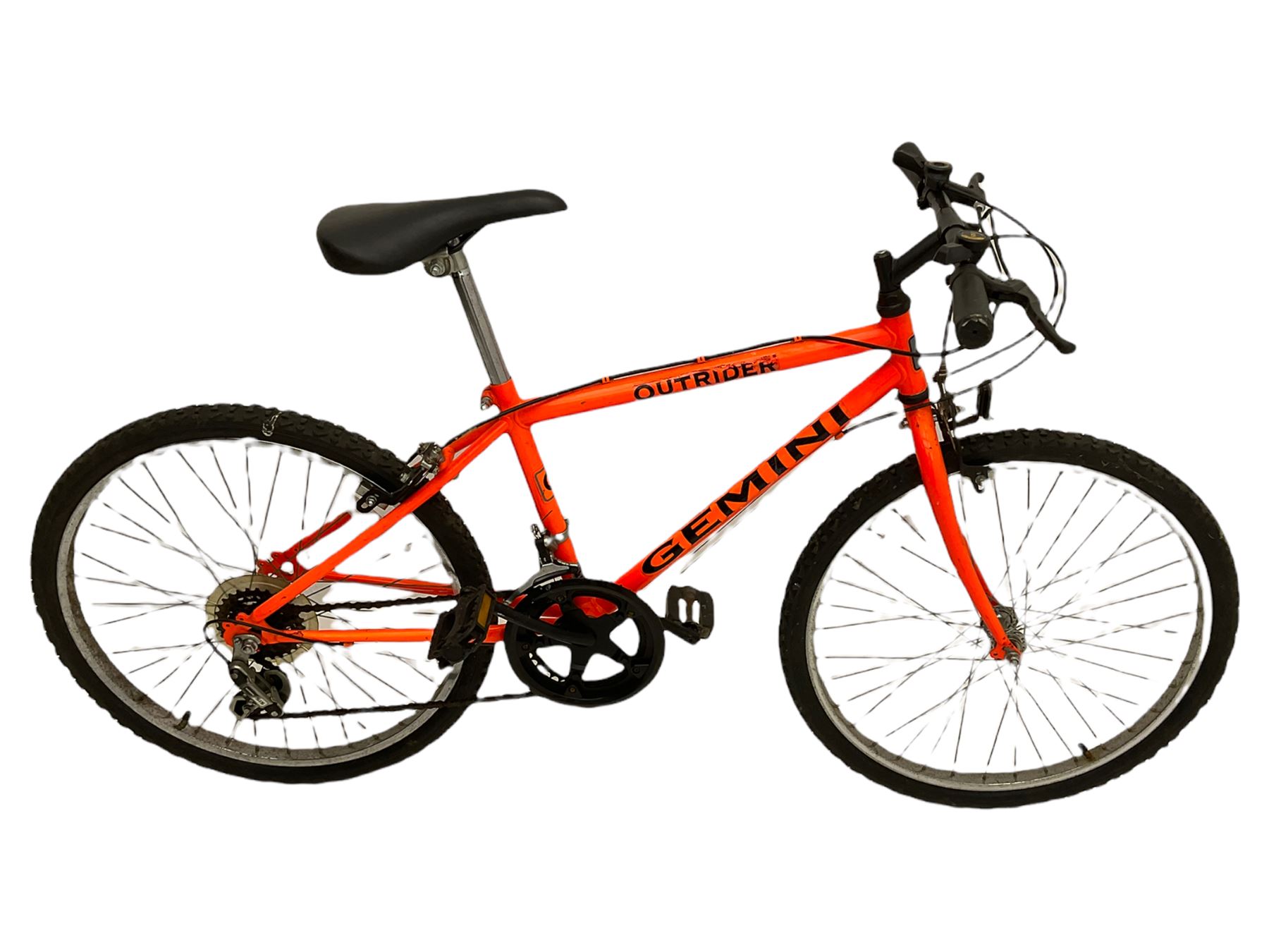 raleigh shopper style small wheel folding bicycle and boys mountain type bicycle - THIS LOT IS TO BE COLLECTED BY APPOINTMENT FROM DUGGLEBY STORAGE, GREAT HILL, EASTFIELD, SCARBOROUGH, YO11 3TX