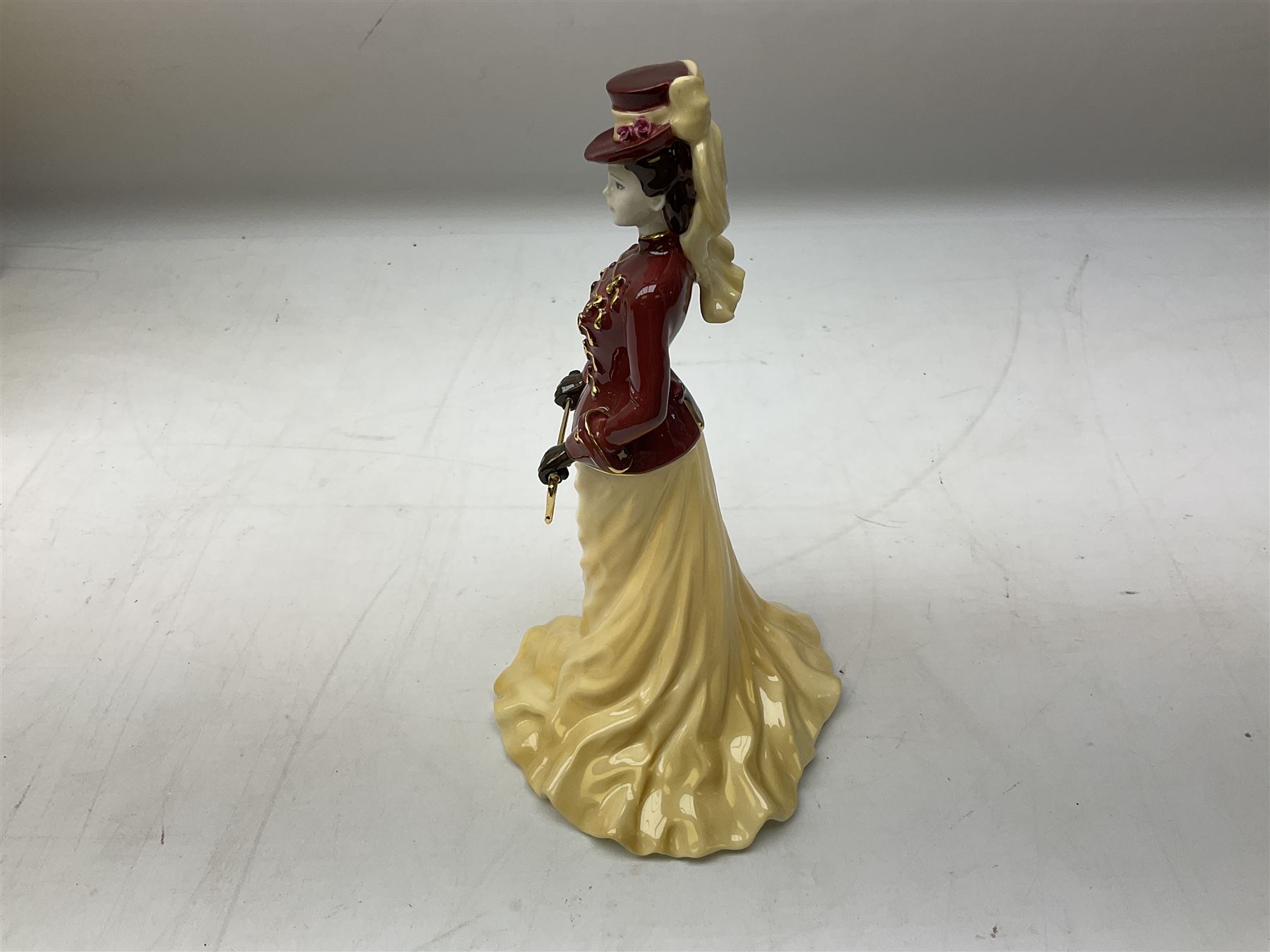 Two limited edition Coalport Sporting Pastimes figures, comprising The Rider and The Skater, both boxed with certificates