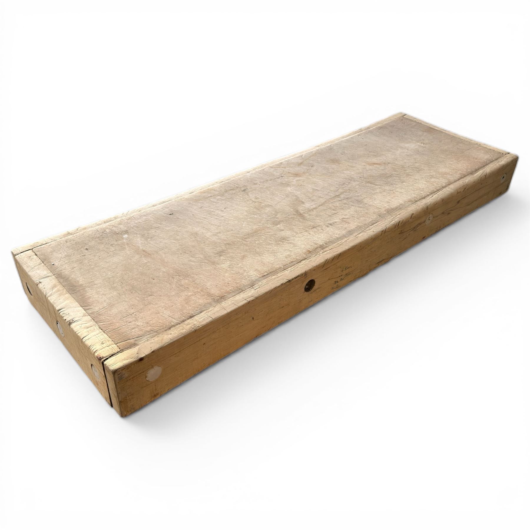 Large beech hardwood butchers block