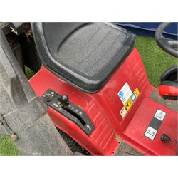 Jonsered LR 10 ride on lawnmower with grass collector - THIS LOT IS TO BE COLLECTED BY APPOINTMENT FROM DUGGLEBY STORAGE, GREAT HILL, EASTFIELD, SCARBOROUGH, YO11 3TX