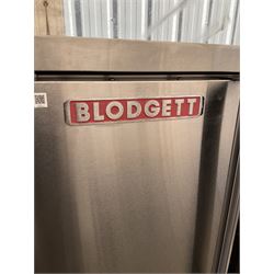 Blodgett - Zephaire commercial stainless steel double door convection baking oven, 3 phase, on four legs - THIS LOT IS TO BE COLLECTED BY APPOINTMENT FROM DUGGLEBY STORAGE, GREAT HILL, EASTFIELD, SCARBOROUGH, YO11 3TX