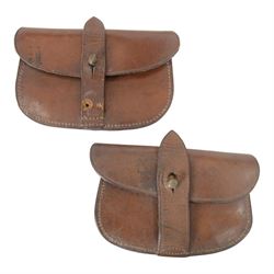 WWII British army fuel heater, the covered marked 1943 13 MB, together with Mark I military issued compass, together with two WWI leather belt cases, two swagger sticks and military ephemera   