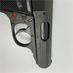 Walther PPK/S .177 BB CO2 pistol L17cm. Looks virtually unused in box.