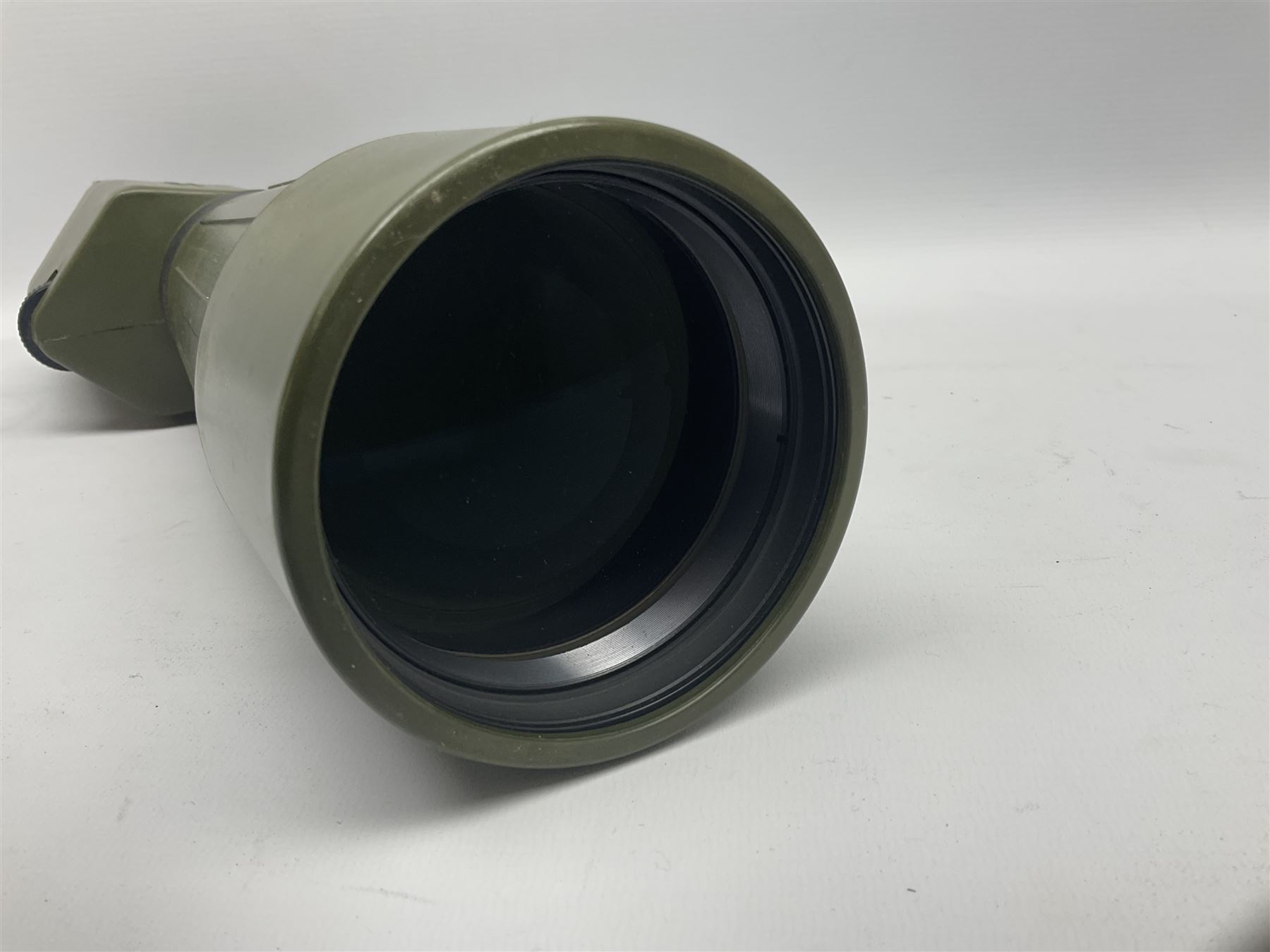  Optolyth TBS 80 monocular telescope, with additional lenses, Velbon sherpa monopod and Miranda 16x50 gold coated optics binoculars. 